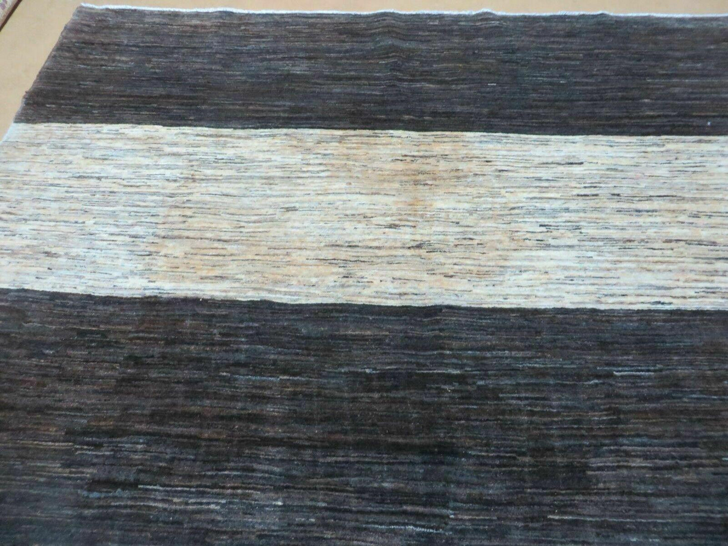 6' 6" X 8' Modern Tibetan Nepal Art Deco Chinese Hand Knotted Wool Rug Nice