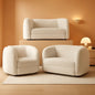 Nimiane Boucle 3 Piece Sofa Set Off White Modern Collection