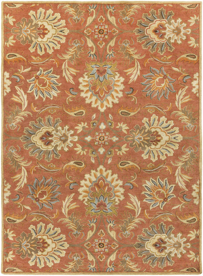 Chesterton Hand Tufted Orange 1112 Area Rug