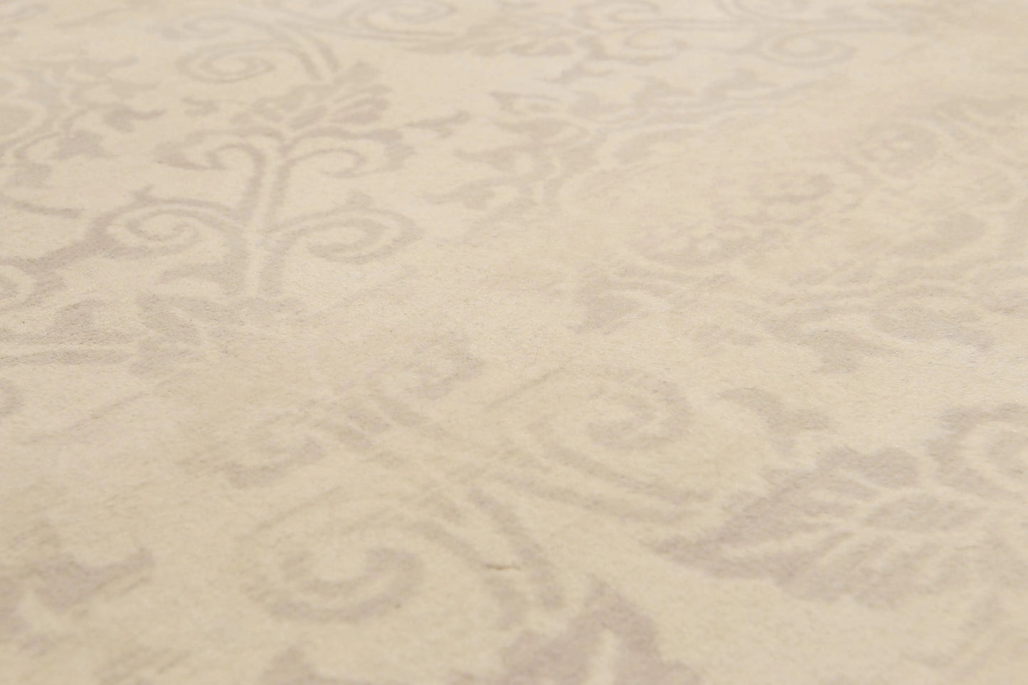 6' x 9' Hand Knotted Floral Traditional Oriental Wool Area rug Beige