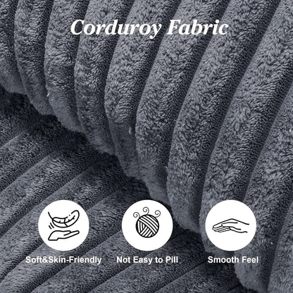 Comfy L Shaped Modular Memory Foam Sectional Sofa