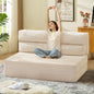 Convertible Folding Sofa Bed with Pillow and Mattress