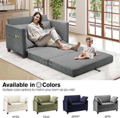Convertible Loveseat Sleeper Sofa Bed for Small Spaces