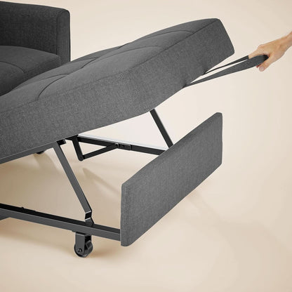Convertible Sofa Bed Chair with Adjustable Backrest Design