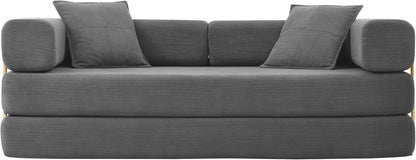 Convertible Sofa Bed with Adjustable Armrests and Comfort
