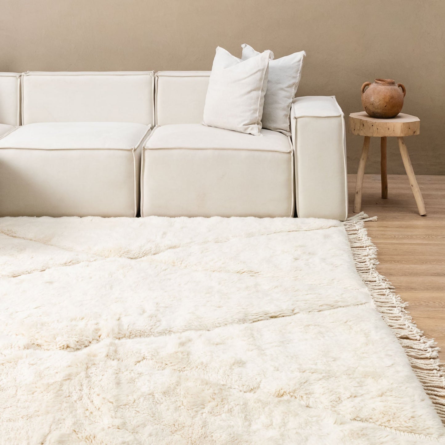 Cross-Roads - Luxury Shag Moroccan Rug