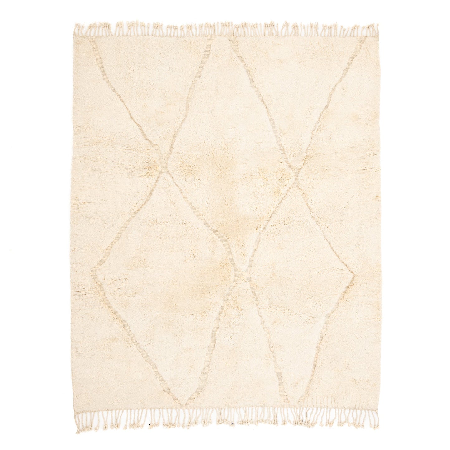 Cross-Roads - Luxury Shag Moroccan Rug