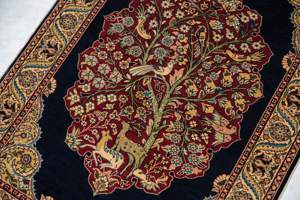 2x3 Vintage Fine Hereke Rug Mat
