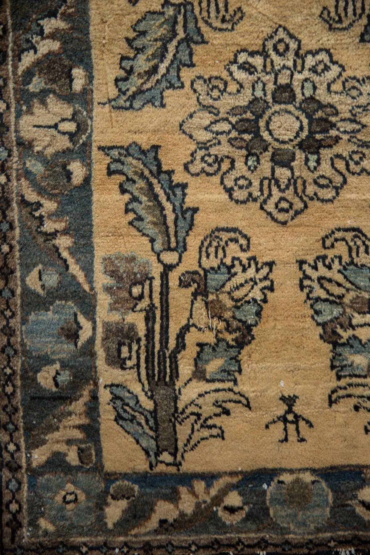 2x3 Vintage Fine Distressed Lilihan Rug Mat