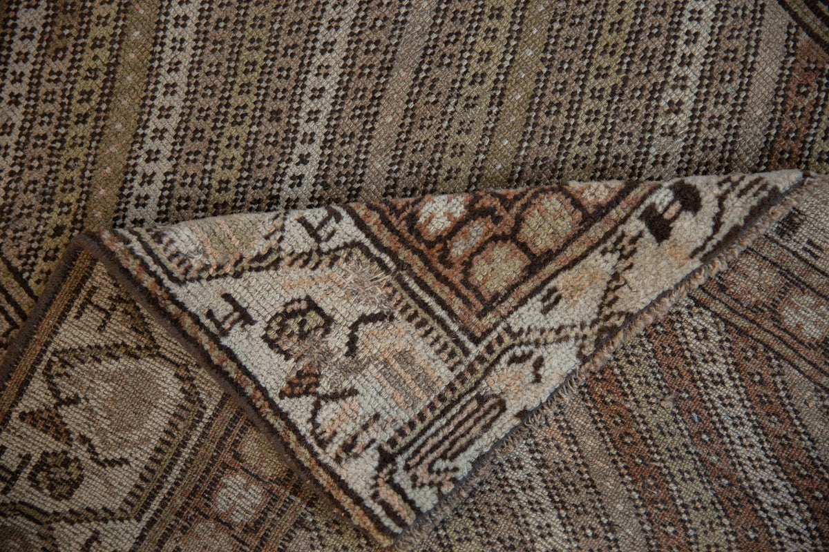 3x8.5 Vintage Distressed Hamadan Rug Runner