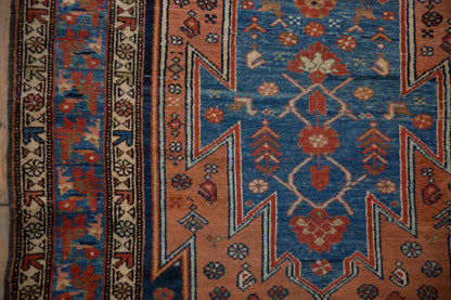 3.5x12.5 Vintage Fine Distressed Malayer Rug Runner