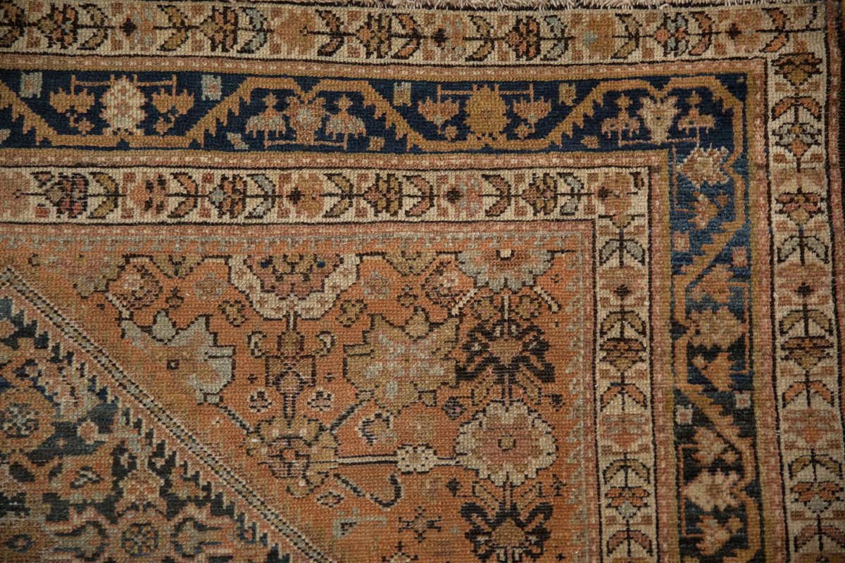 5x11.5 Vintage Distressed Malayer Rug Runner