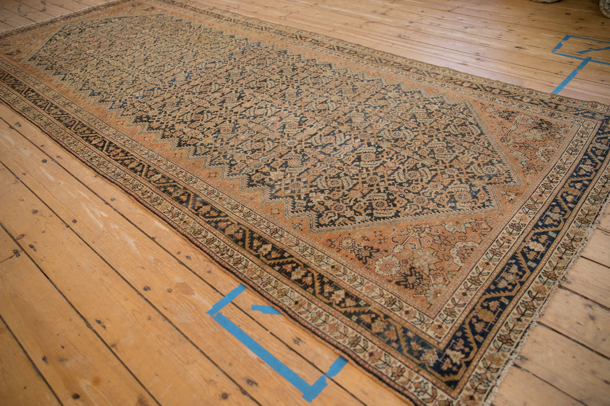 5x11.5 Vintage Distressed Malayer Rug Runner