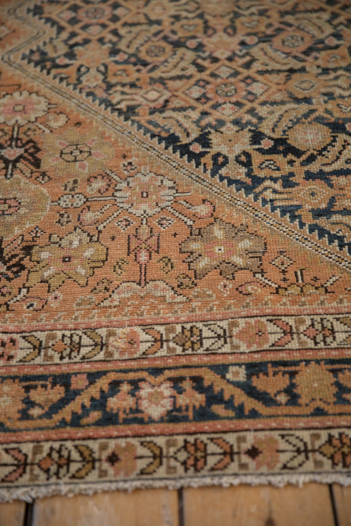 5x11.5 Vintage Distressed Malayer Rug Runner