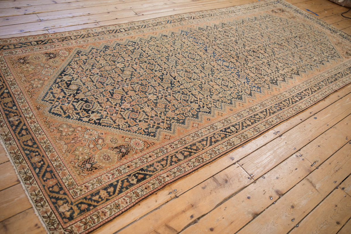 5x11.5 Vintage Distressed Malayer Rug Runner