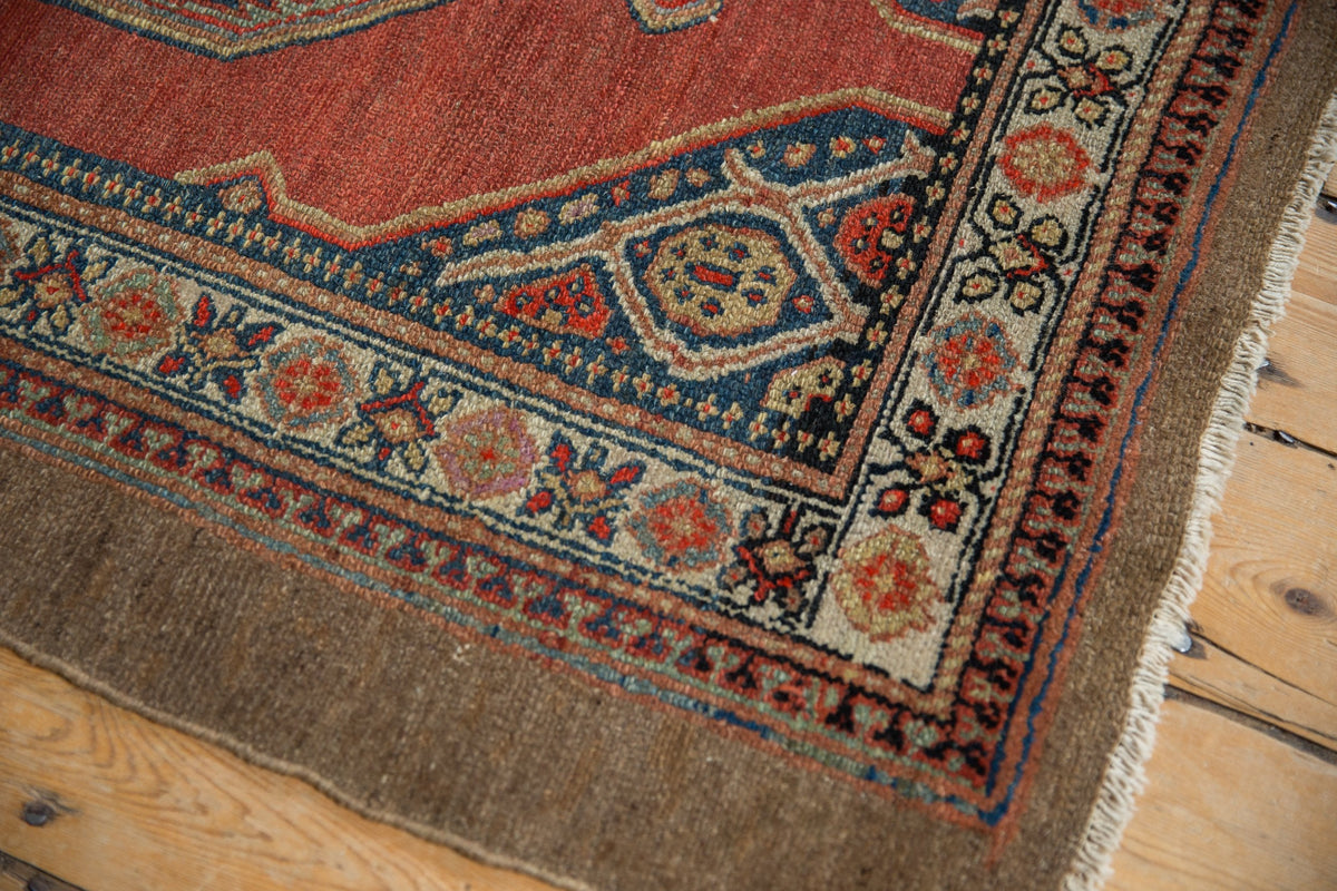 3x4 Vintage Fine Camel Hair Serab Square Rug
