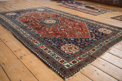 4.5x7 Vintage Fine Abadeh Rug