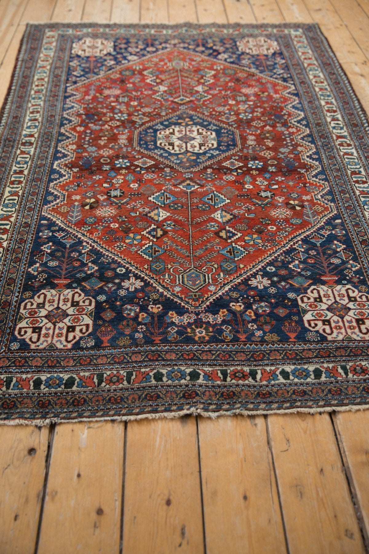 4.5x7 Vintage Fine Abadeh Rug