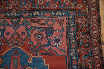 4x7 Vintage Kurdish Bijar Rug
