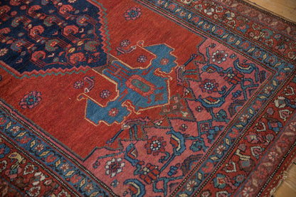 4x7 Vintage Kurdish Bijar Rug