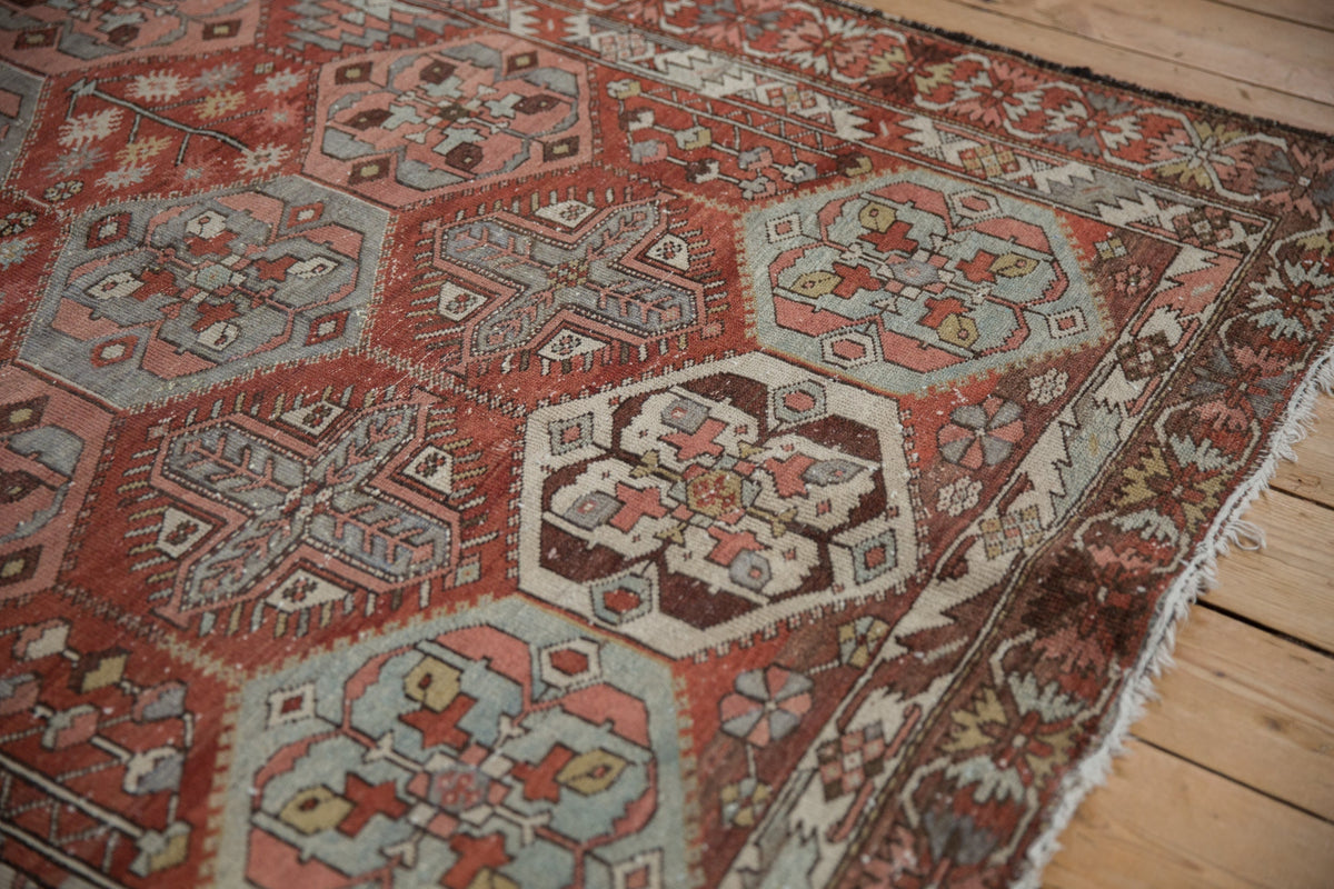 4.5x6.5 Vintage Distressed Baktiari Rug