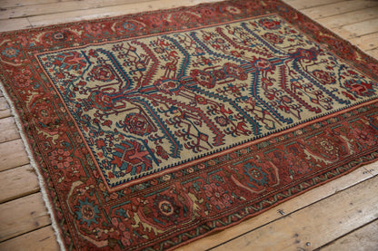 5x6 Antique Fine Malayer Square Rug