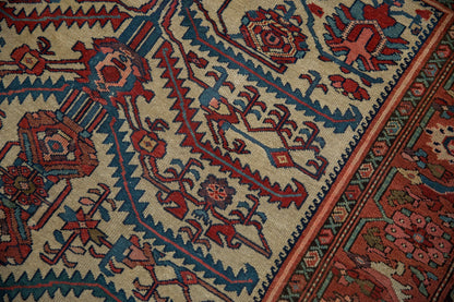 5x6 Antique Fine Malayer Square Rug