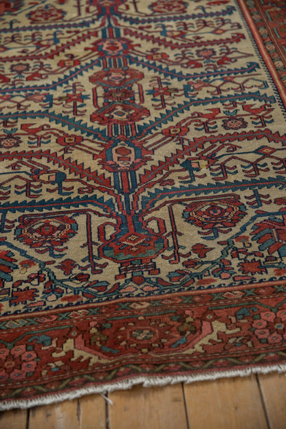 5x6 Antique Fine Malayer Square Rug