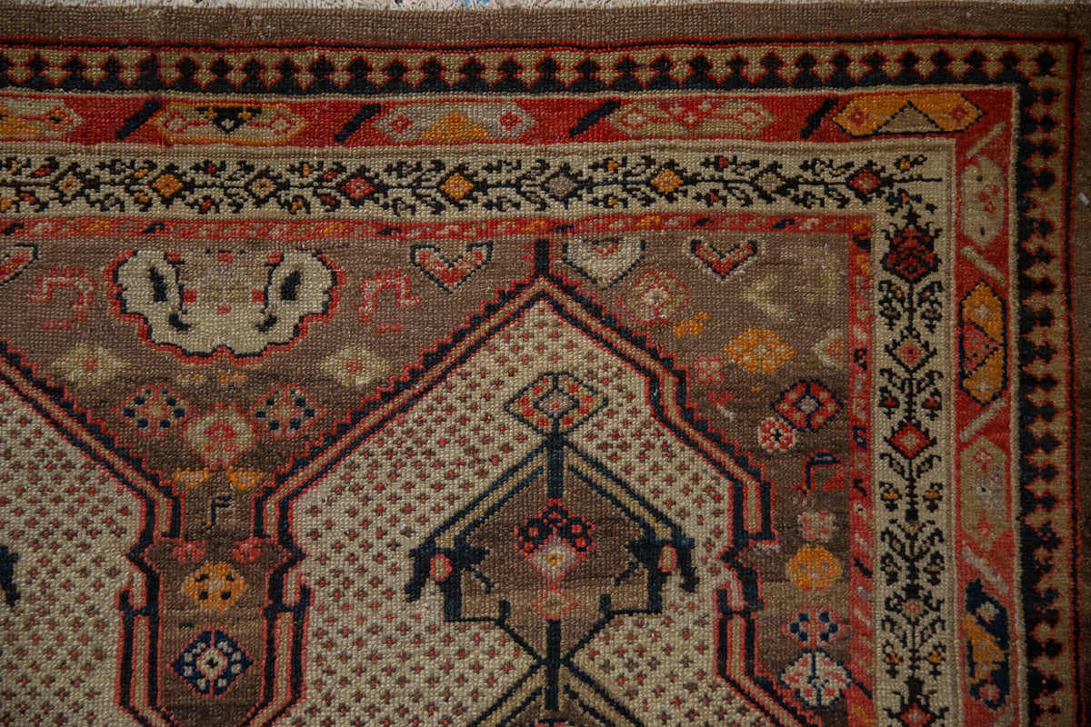 4.5x7 Vintage Fine Malayer Rug
