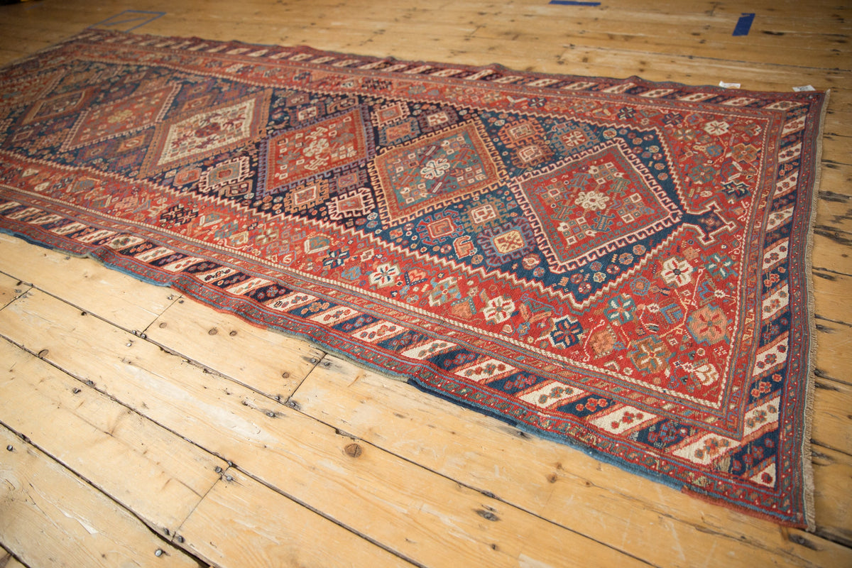 4.5x11 Antique Afshar Rug Runner