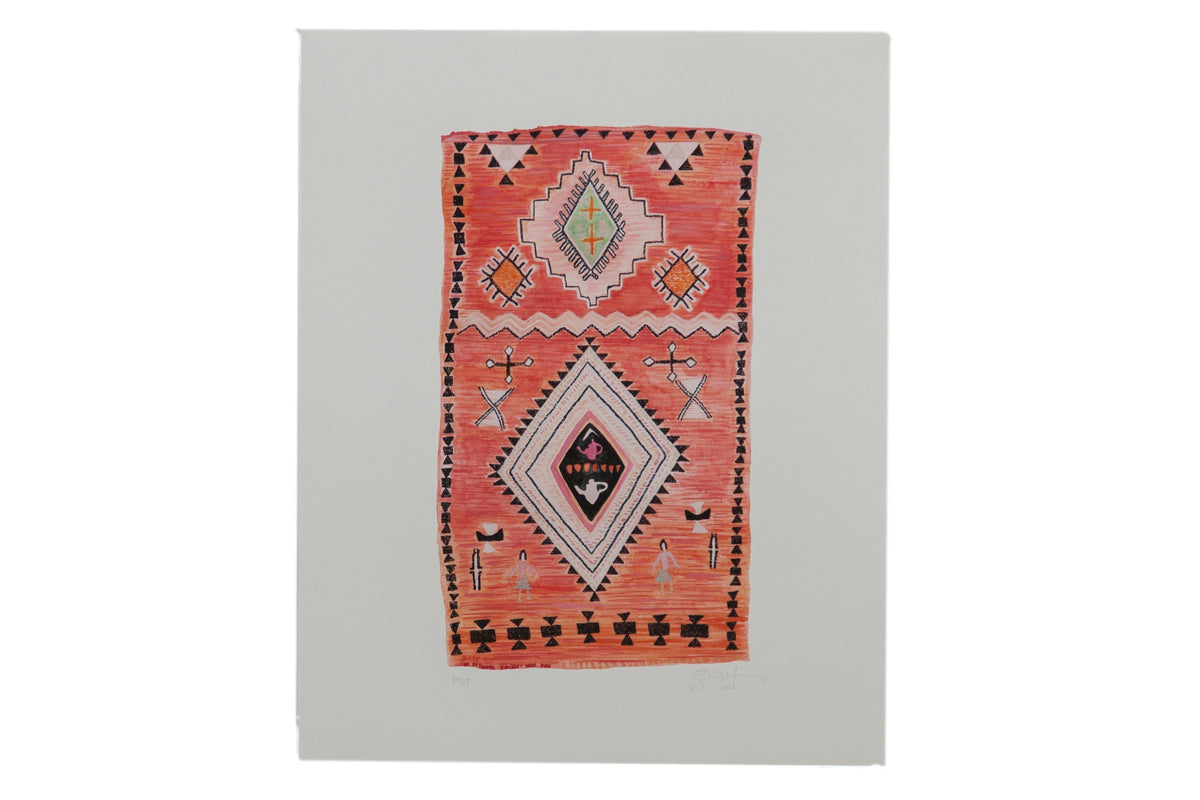 Sarah Martinez Vintage Rug Limited Edition Print