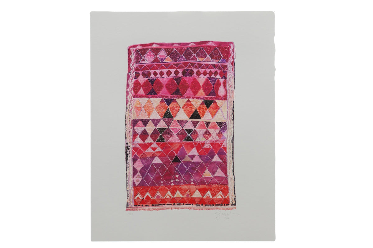 Sarah Martinez Vintage Rug Limited Edition Print