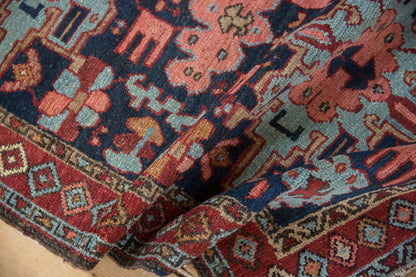 3x4 Vintage Karaja Square Rug