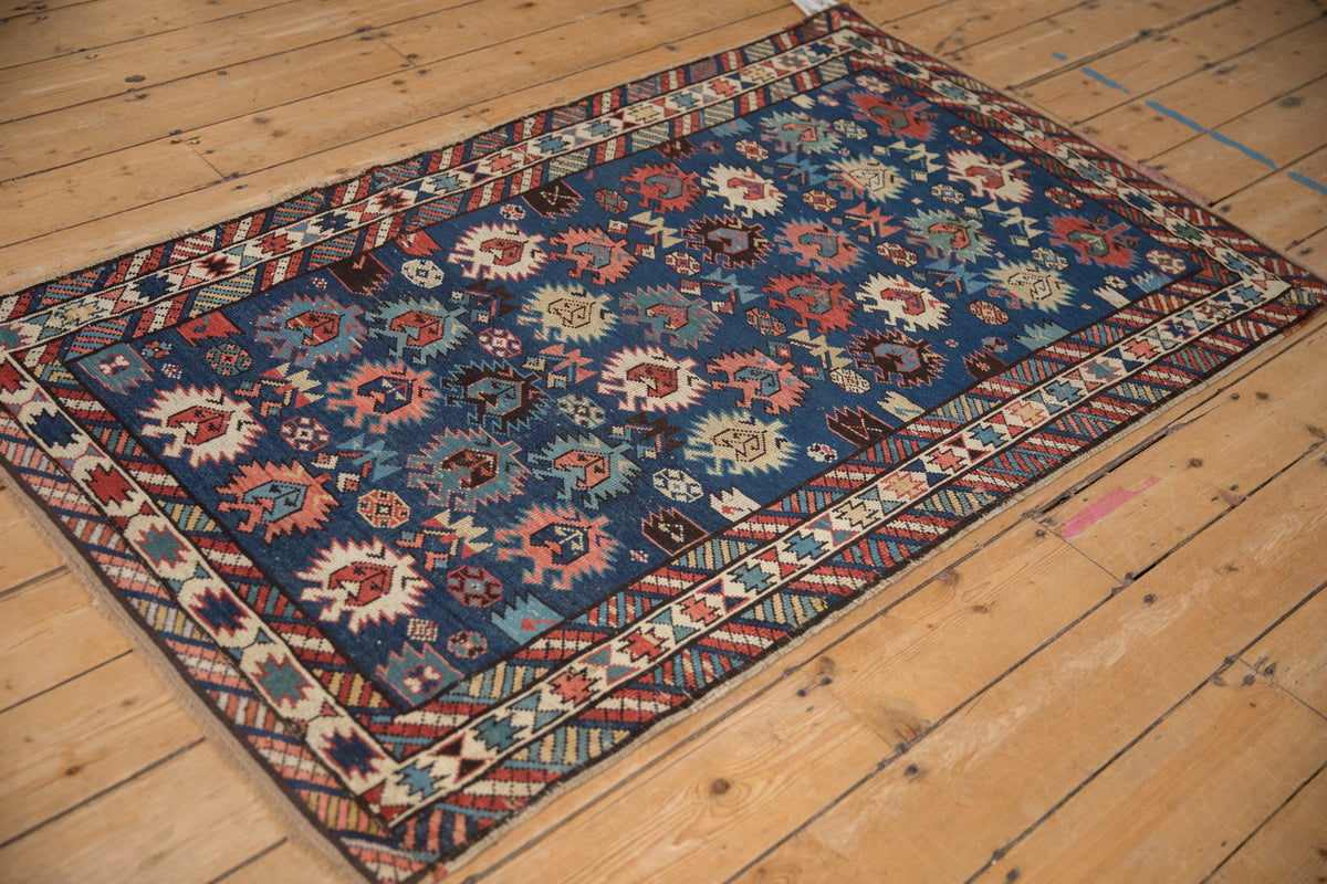 3.5x5.5 Antique Caucasian Rug