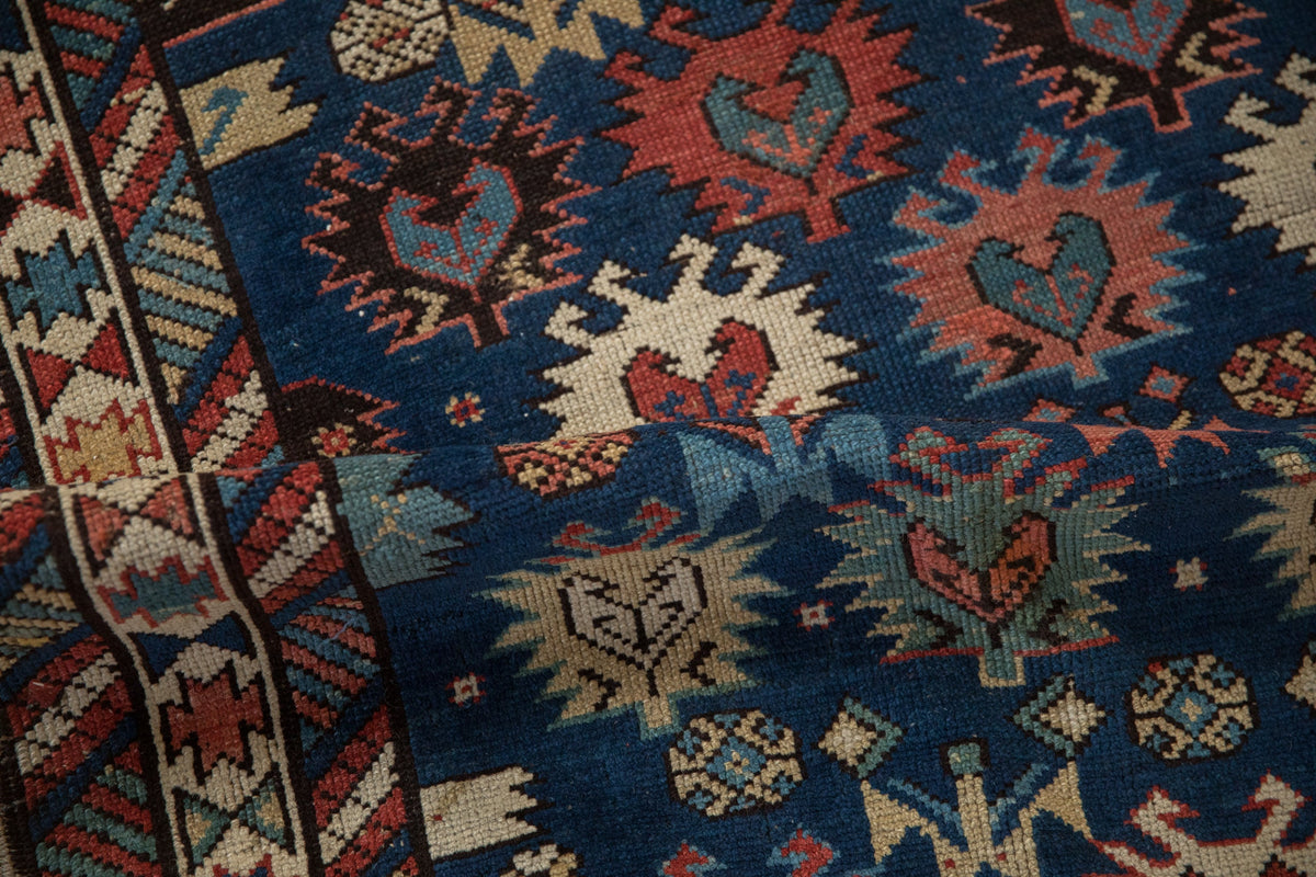3.5x5.5 Antique Caucasian Rug