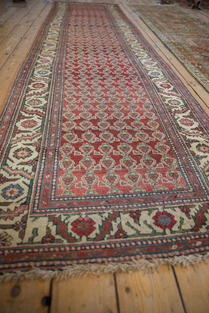 3.5x12 Vintage Hamadan Rug Runner