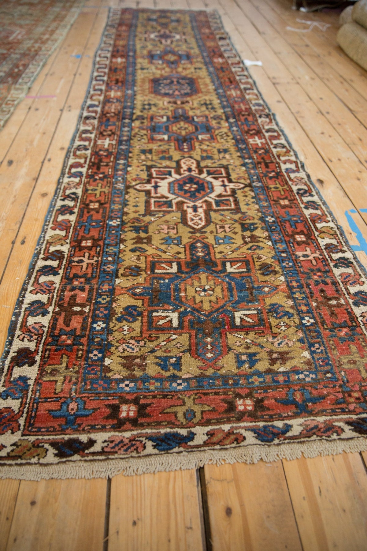 3x10.5 Vintage Karaja Rug Runner