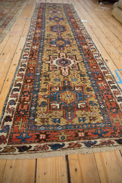 3x10.5 Vintage Karaja Rug Runner