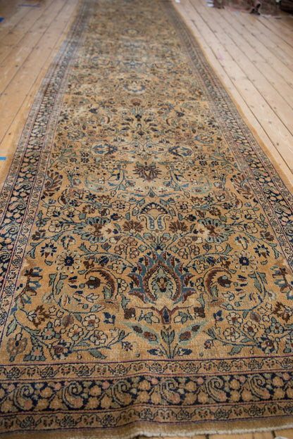 4x16 Vintage Tea Washed Meshed Rug Runner