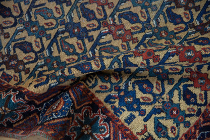 3.5x4.5 Antique Afshar Square Rug