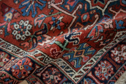 3.5x4.5 Vintage Karaja Square Rug