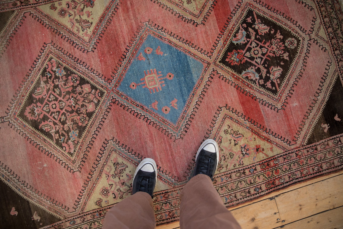 4x6.5 Vintage Fine Distressed Malayer Rug
