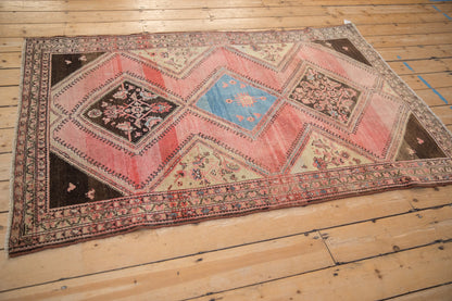 4x6.5 Vintage Fine Distressed Malayer Rug