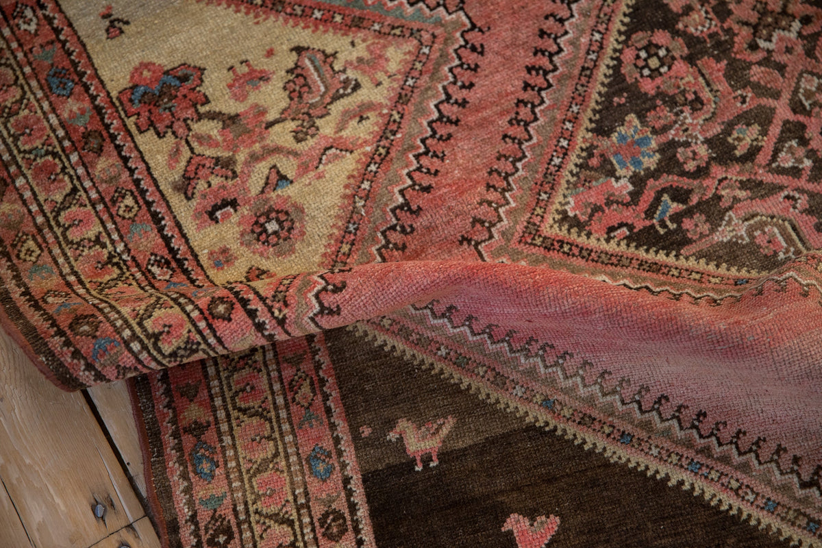 4x6.5 Vintage Fine Distressed Malayer Rug