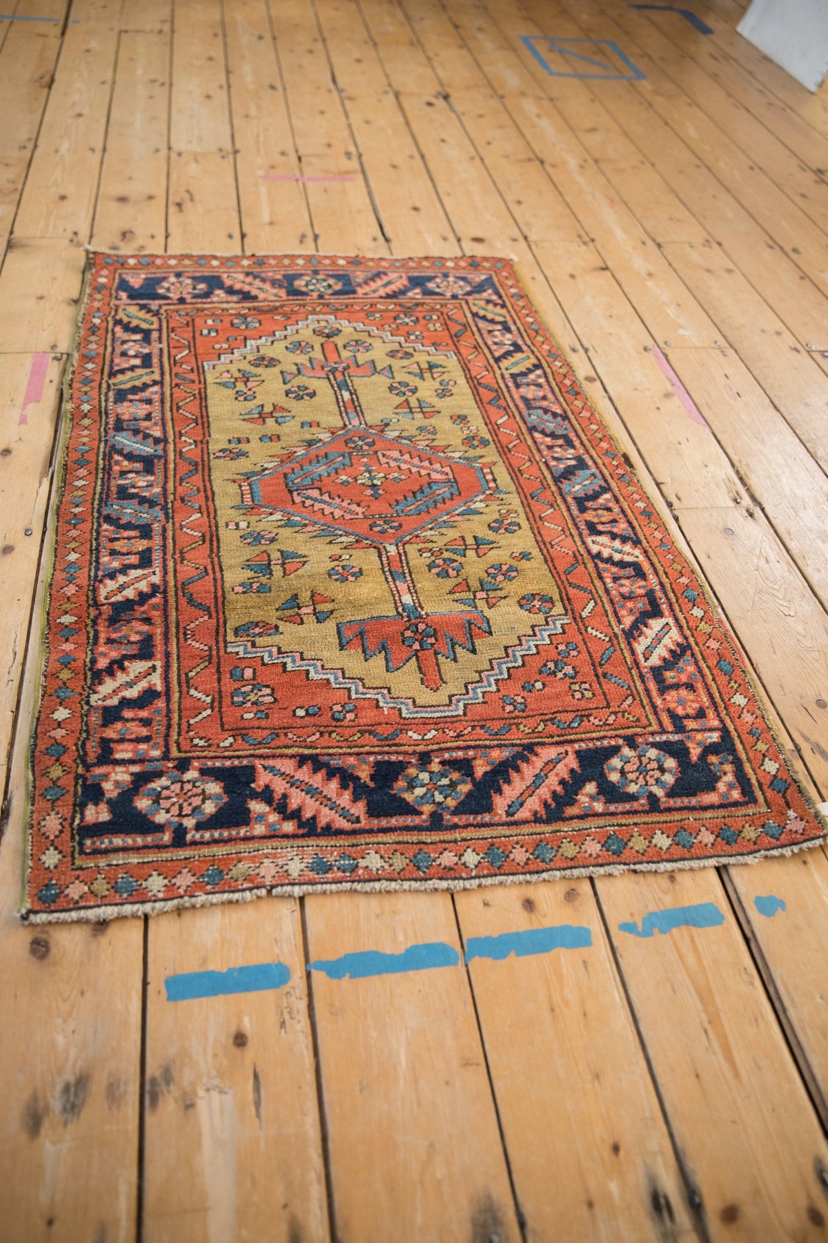 2.5x4.5 Antique Heriz Rug