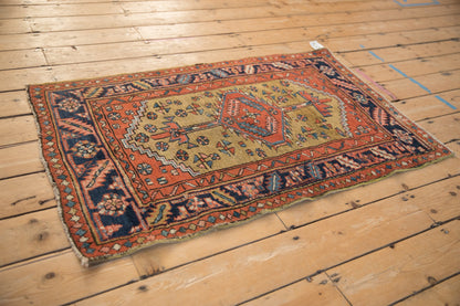 2.5x4.5 Antique Heriz Rug