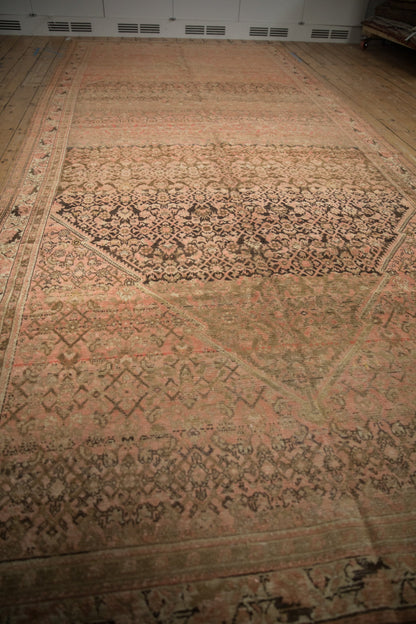 7x16 Vintage Distressed Malayer Carpet