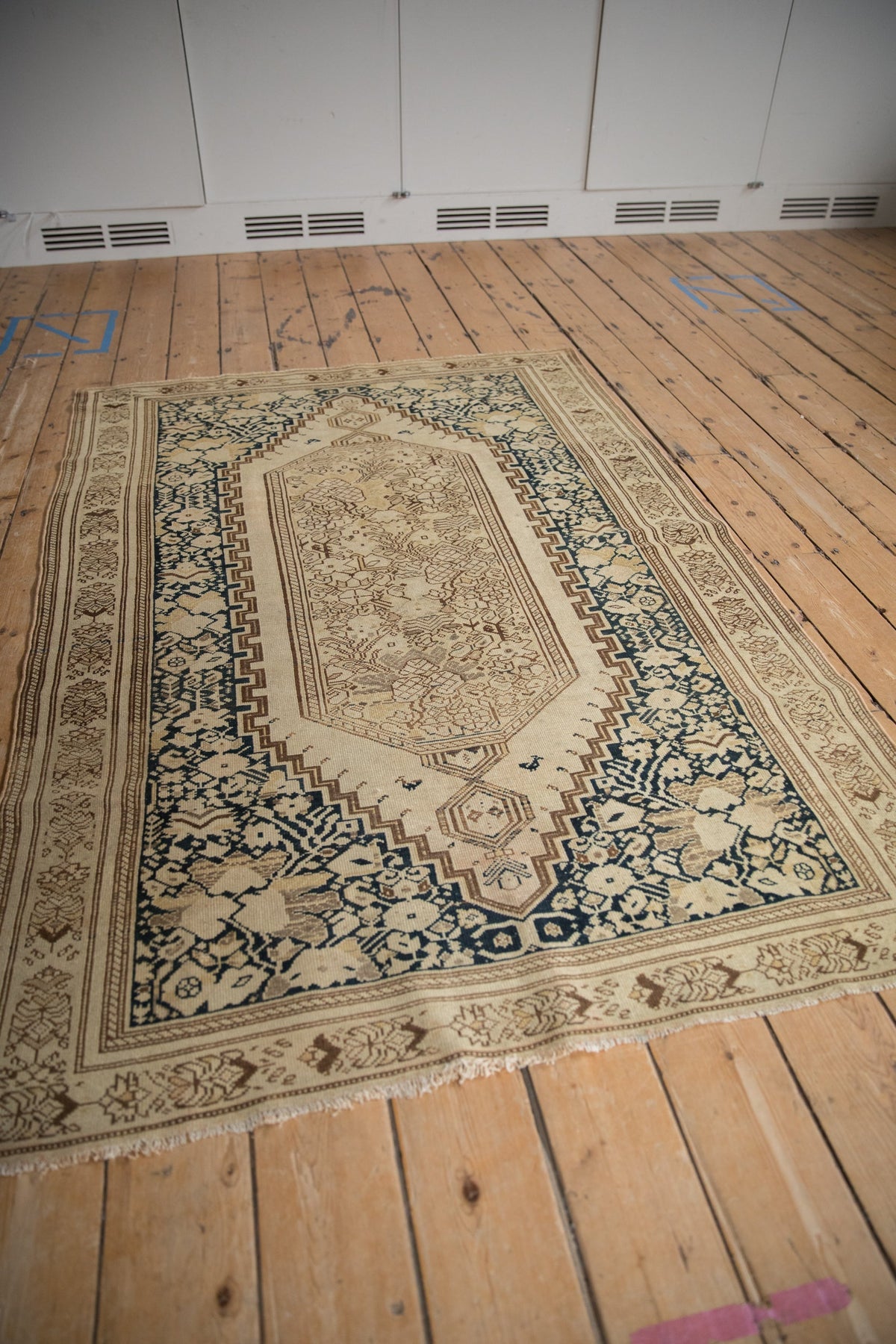 4.5x6.5 Antique Distressed Malayer Rug