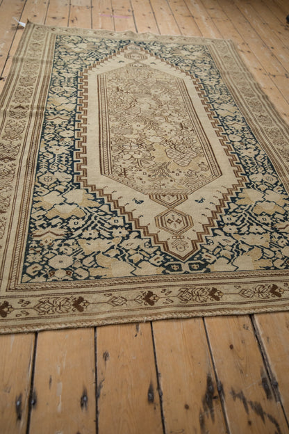 4.5x6.5 Antique Distressed Malayer Rug