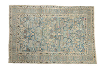 4.5x6.5 Vintage Distressed Tabriz Rug